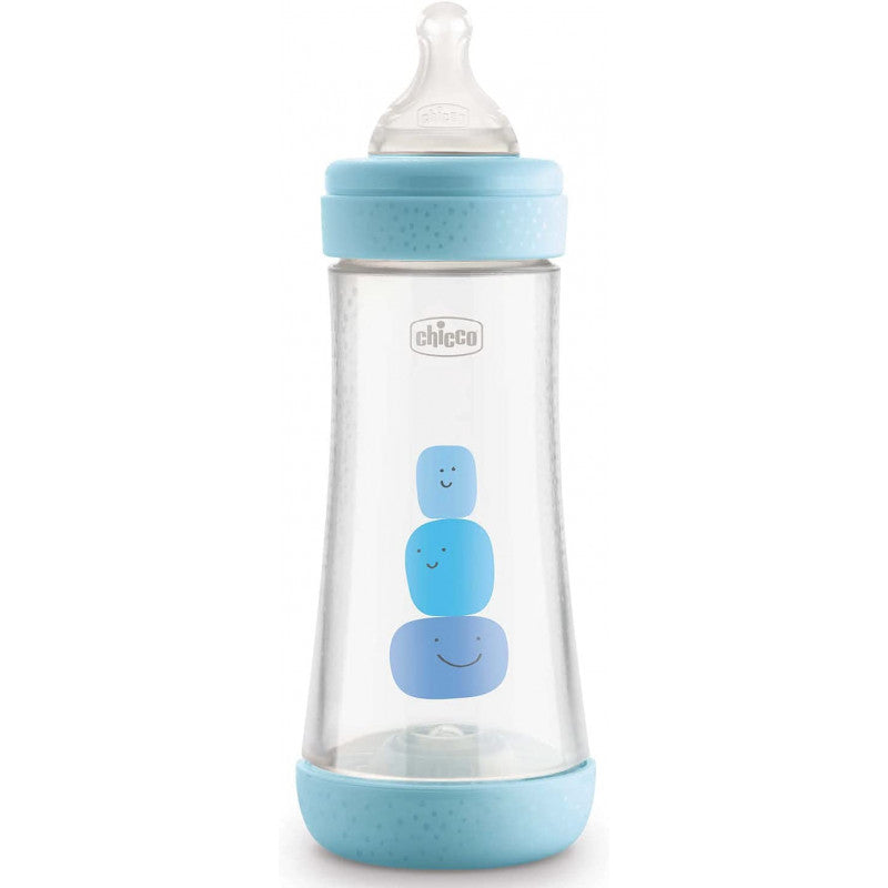 Biberon Chicco Perfect 5 - 300 ml - Azzurro