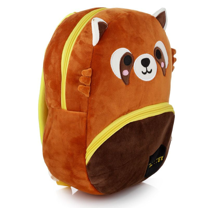Zainetto in Peluche - Panda Rosso - 3