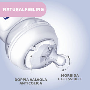 Chicco- Biberon Natural Feeling 250ml - 5