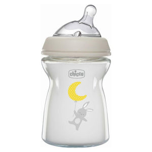 Chicco- Biberon Natural Feeling 250ml Grigio