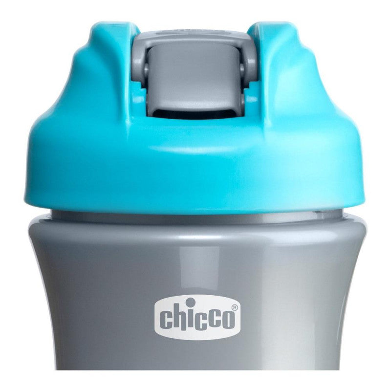 Chicco - Bicchiere bimbo Pop Up +2anni Azzurro - 2