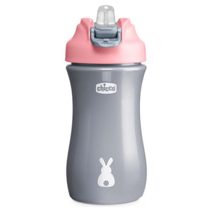 Chicco - Bicchiere bimbo Pop Up +2anni Rosa