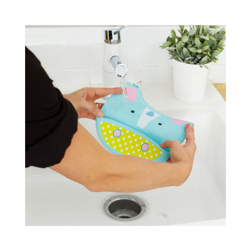 Skip Hop - Bavaglino in Silicone con tasca - Unicorno - 4