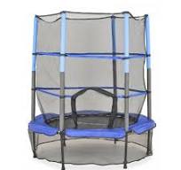 Kids' Blue Trampoline