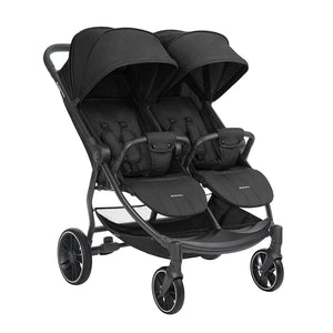 Passeggino Gemellare Happy 2 Black