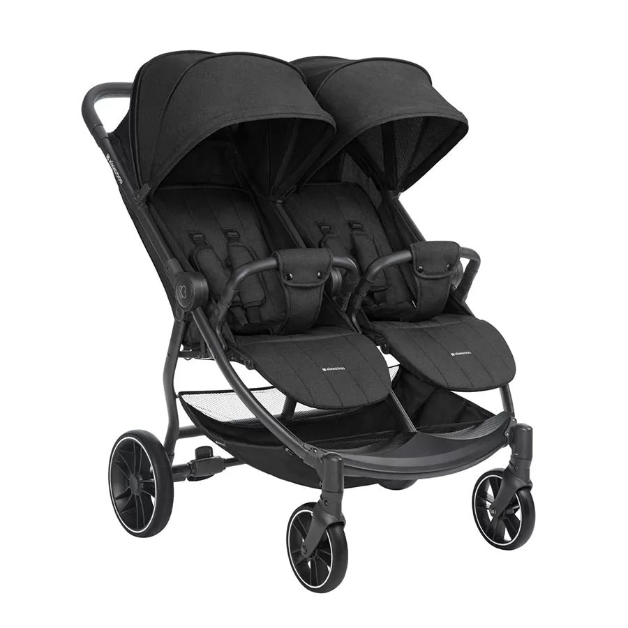 Passeggino Gemellare Happy 2 Black