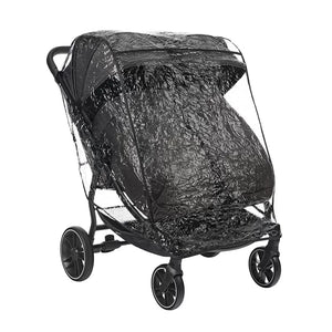 Passeggino Gemellare Happy 2 Black - 7