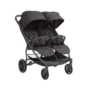 Passeggino Gemellare Happy 2 Dark Grey - 13