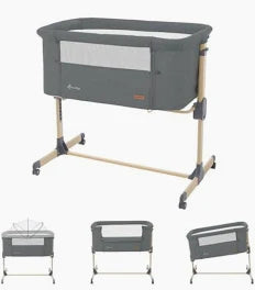 Kikkaboo - Culla Amaris Dark Grey - 2